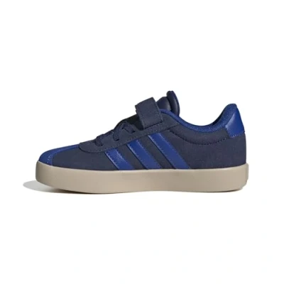 Abbildung von adidas Unisex Kinder VL Court 3.0 Hook and Loop Shoes Kids Schuhe, Dark Blue/Team royal Blue/Wonder beige