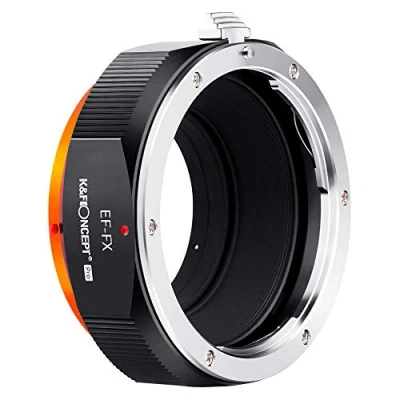 Abbildung von K&amp;F Concept M12115 EOS FX Hochpräziser Adapterring Objektivadapter EF/EFS auf FujiFX Mount X Pro1 Kamera Serie, spiegellose Kameras