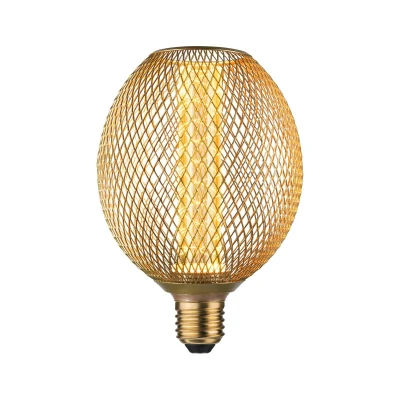 Abbildung von Paulmann 290.89 Metallic Glow Standard 230V LED Globe Spiral E27 200lm 4,2W 1800K Messing