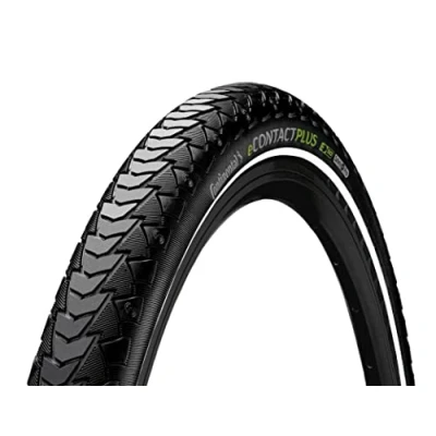 Abbildung von Continental Unisex Adult Econtact Plus Bicycle Tire, Schwarz, 28&quot;, 28 x 2.00