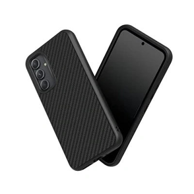 Abbildung von RhinoShield Case kompatibel mit [Galaxy A54] SolidSuit Stoßdämpfende &amp; schlanke Schutzhülle Premium Finish 3.5 Meter Fallschutz Karbonfaser Textur