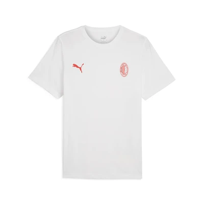 Abbildung von Puma AC Milan Essential Tshirt print, Herren, Größe: Medium, White/for all time red