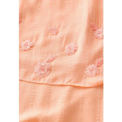 Abbildung von Next Regular FIT BEAD Embelishment CREW NECK MAXI Maxikleid, Damen, Größe: 36, Peach pink