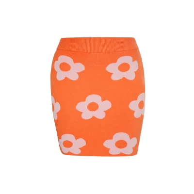 Abbildung von myMo Minirock, Damen, Größe: 40, Orange