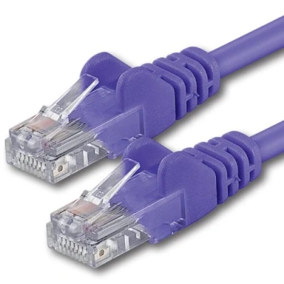 Abbildung von 1aTTack.de 20m violett 1 Stück CAT.6 CAT6 Ethernet Lan Netzwerk Kabel 1000 Mbit/s Patchkabel