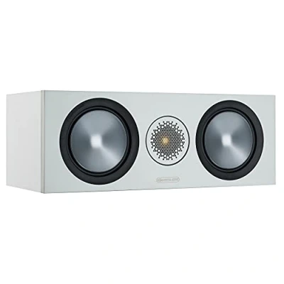Abbildung von MONITOR AUDIO Bronze C150 (6G) Center Lautsprecher weiß/grau (nicht zutreffend, 120 W, Lautsprecher, inkl. abnehmbarer Lautsprecherabdeckung)