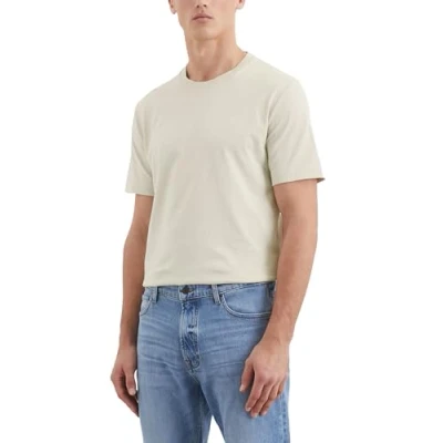 Abbildung von Marc O&#039;Polo Short Sleeve LOGO Crewneck Tshirt basic, Herren, Größe: XS, Gray silk