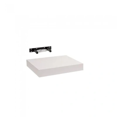 Abbildung von Velano Regalbrett, Wandregal, Regalboden, Schweberegal, Hängeregal, Regalsysteme 1 Stück, 23.5x23.5 cm, Weiß Regale für Küche, Badezimmer, Wohnzimmer, Schlafzimmer FS