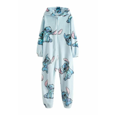Abbildung von Next Stitch License Allinone Pyjama für Kinder, Größe: 110, Blue