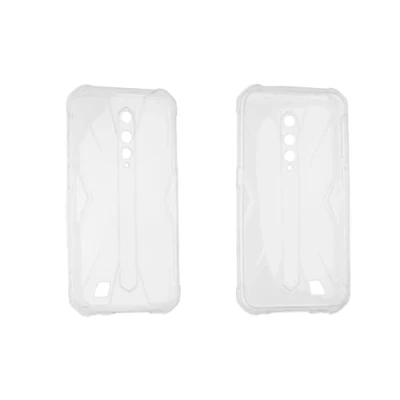 Abbildung von caseroxx Schutz Hülle TPU kompatibel mit Ulefone Armor X12 / Pro, Gummi Handy Tasche transparent