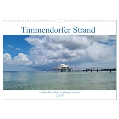 Abbildung von Timmendorfer Strand und Umgebung (Wandkalender 2025 DIN A3 quer), CALVENDO Monatskalender
