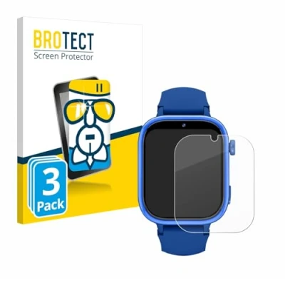 Abbildung von BROTECT Schutzglas für Banlvs 4G Kids Smartwatch 1.83&quot; (3 Stück) Schutzfolie Panzer Folie Glas [Extrem Kratzfest 9H, Anti Fingerprint,