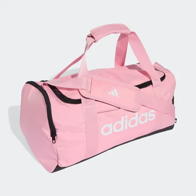 Abbildung von adidas Unisex Essentials Linear Duffel Bag, True pink/Black/White, S
