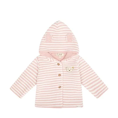 Abbildung von Steiff Strickjacke für Kinder, Größe: 74, Rose