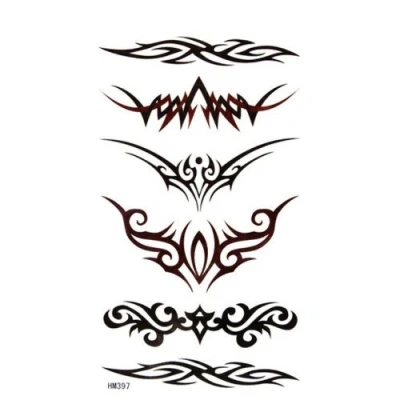 Abbildung von Schöne personalisierte Mode Fake Tattoos sexy totem Wasserdichte