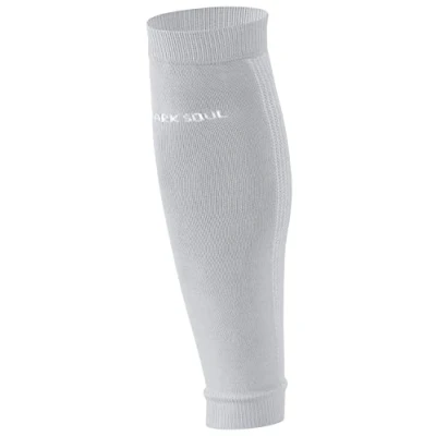 Abbildung von STARK SOUL Stutzen ohne Fuss Sleeve/Tube, Sportstutzen, Fussballstutzen, für Herren &amp; Damen Grau Größe: S