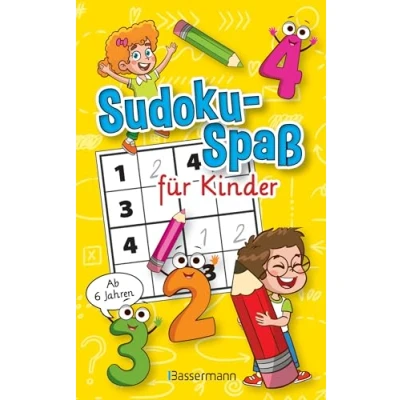 Abbildung von Sudoku Spaß für Kinder. In drei Schwierigkeitsgraden. Ab 6 Jahren