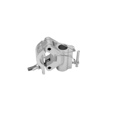 Abbildung von EUROLITE TPTV 1 Klammer silber Montageklammer mit TV Zapfen Aufnahme (28mm), Maximallast WLL 250 kg