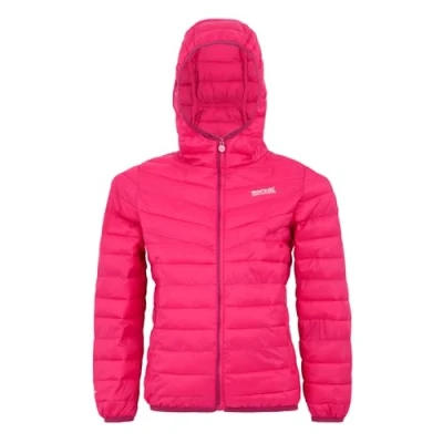 Abbildung von Kinder Jacke. Hooded Hillpack. black and green