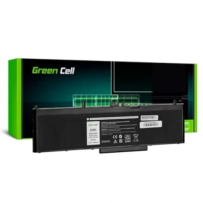 Abbildung von Green Cell 04F5YV 4F5YV WJ5R2 Akku für Dell Latitude E5570 Precision 3510 Laptop (5500mAh 11.4V Schwarz)