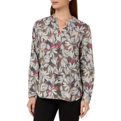 Abbildung von camel active Bluse, Damen, Größe: Medium, Aop magnolia
