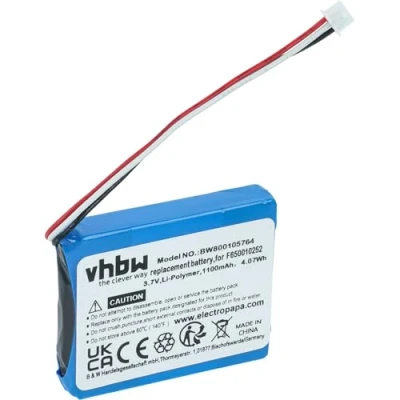 Abbildung von vhbw 1x Akku Ersatz für Maxwell IPC653443 GPS Navigation Navi (1100 mAh, 3,7 V, Li Ion)