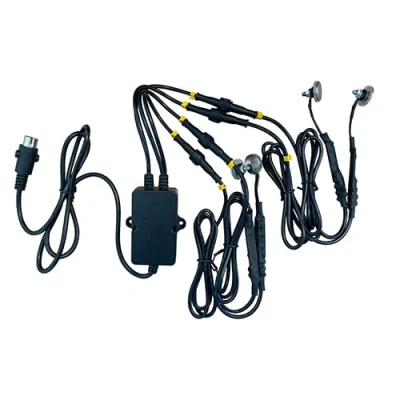 Abbildung von Huachuang Limoss Premium Touch Sensor und Control Box Set Ersatz Elektrischer Liegemotor Controller für Lift Chair Elektrische Liege Power Sofa Okin Kaidi (4 Touch) 5 Pins