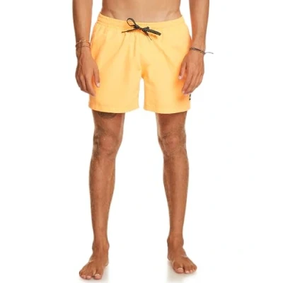 Abbildung von Quiksilver Everyday Volley 15 Badeshorts, Herren, Größe: XXL, Orange pop