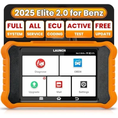 Abbildung von LAUNCH Creader Elite 2.0 OBD2 Diagnosegerät für Benz/für Maybach/für Sprinter die gleiche Funktion wie X431 diagnosegerät, 50+ Reset Funktion,aktiver Test,ECU Codierung