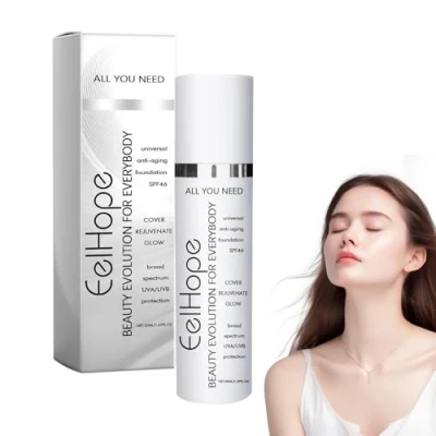 Abbildung von Foundation Color Changing für Reife Haut Make Up Hautton Anpassend Dauerhafter Concealer, Feuchtigkeitsspendend, Universeller Sonnenschutz (1Pcs)