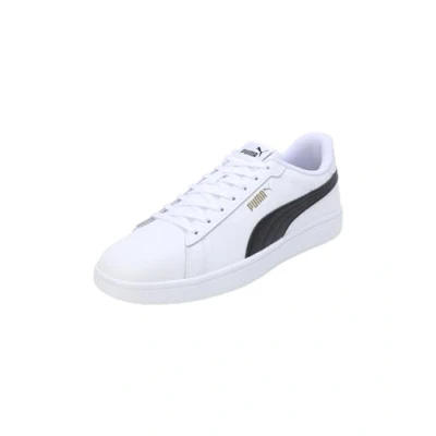 Abbildung von Puma Smash 3.0 Unisex Sneaker low White black gold, Größe: 45, gold Leder und lederimitat