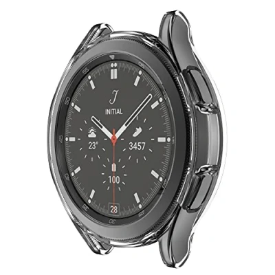Abbildung von Schutzhülle Cover Case für Samsung Galaxy Watch4 Classic 42mm / 46mm (46mm, Transparent)