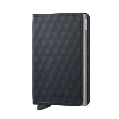 Abbildung von Secrid Slimwallet Portemonnaie Optical black &amp; titanium