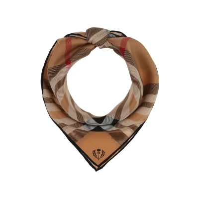 Abbildung von Fraas Plaid Nicki Tuch, Damen, Größe: One Size, Camel