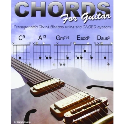 Abbildung von Chords for Guitar: Transposable Chord Shapes using the CAGED System