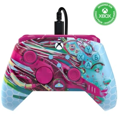 Abbildung von PDP Xbox REMATCH GLOW Wired controller ANDROID DREAMS