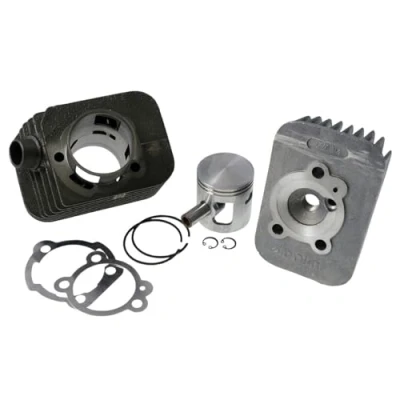 Abbildung von POLINI Zylinderkit Grauguss Sport 70ccm 12mm Kolbenbolzen für Piaggio Ciao