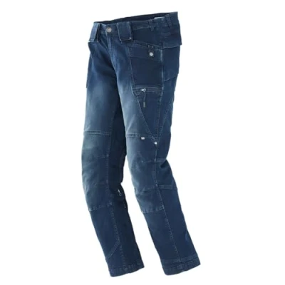 Abbildung von Terrax Workwear Arbeitshose Arbeits Jeans, Denim 20557