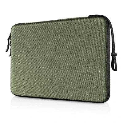 Abbildung von FINPAC Laptop Tasche Hülle für 13&quot; MacBook Air 2024 2018 M3/A3113 M2/A2681 M1/A2337, 14&quot; Pro M4/M3/M2/M1 A3112 A3401 A3185 A2992 A2918, Air/Pro, stoßfest Schutzhülle Laptoptasche