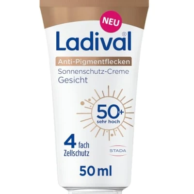 Abbildung von Ladival Anti pigmentflecken Creme Gesicht Lsf50+ 50 ml