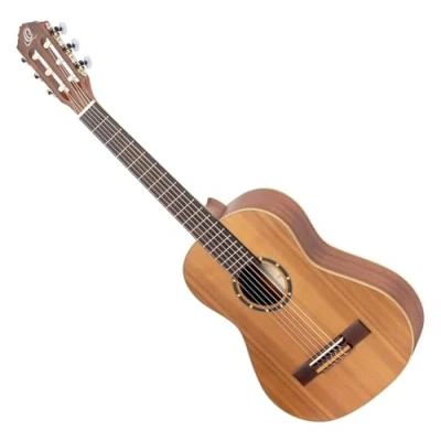 Abbildung von Ortega Guitars Konzertgitarre 1/2 Größe Linkshänder Family Series inklusive Gigbag Mahagoni / Zederndecke (R122 L)
