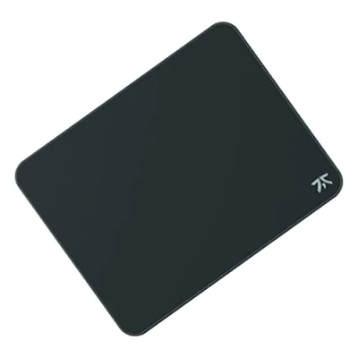Abbildung von Fnatic Dash M Advanced Professional Gaming Mouse Mat for Esports with Stitched Edges and Non Slip Rubber Base, Level Surface (Medium, Black, Mixed Fabric) 360 x 280 3 mm