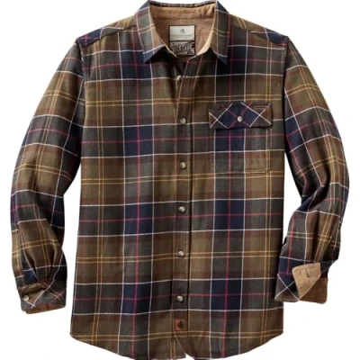 Abbildung von Legendary Whitetails Herren Buck Camp Flanellhemd Button Down Shirt, Huntsman Plaid, XX Large