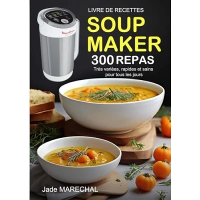 Abbildung von Livre de recettes Soup Maker: 300 Repas très variées, rapides et sains pour tous les jours