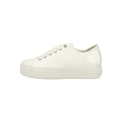 Abbildung von Paul Green Sneaker 4790 158, Lack/Brush, Weiß, Damen EU 3/35,5