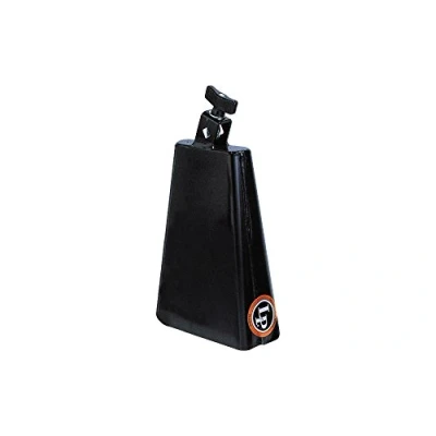 Abbildung von LP Latin Percussion LP206A Kuhglocke Bongo 8&quot; schwarz, montierbar, tiefer intensiver und mäßig trockener Klang, großartige vielseitig einsetzbare Glocke