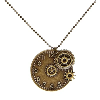 Abbildung von Widdmann Kostüm Steampunk Halskette Uhr