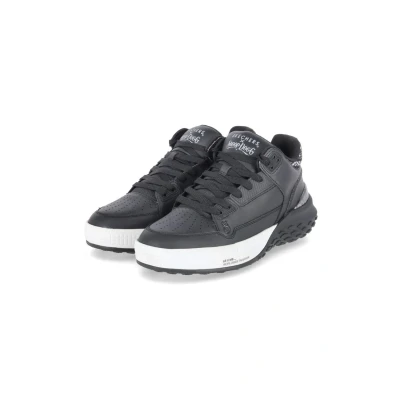 Abbildung von Skechers SIZZLE SNOOP BUCKETS Sneaker, Schnürschuh, Freizeitschuh, MidCut mit Air Cooled Memory Foam