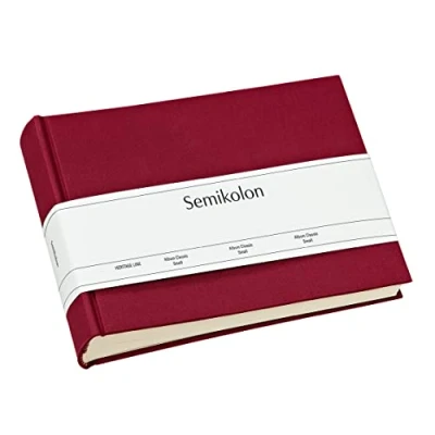 Abbildung von Semikolon Fotoalbum classic small Burgundy