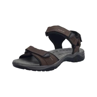 Abbildung von Josef Seibel ARLO Trekkingsandale, Herren, Größe: 42, Braun Schuhe